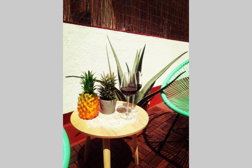 M4 Cool Terrace. 1 Min To Metro. 15 Min To Center Apartment Esplugues de Llobregat Exterior foto